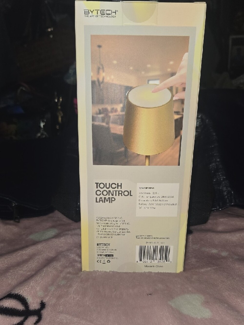 Gold Touch Control LED Lamp - Picture 5 of 5